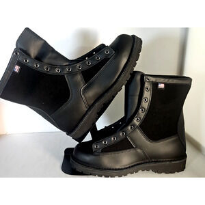 Danner Men Acadia 8 Inch 21210 Black Leather Lace-Up Boots Size 12 wide